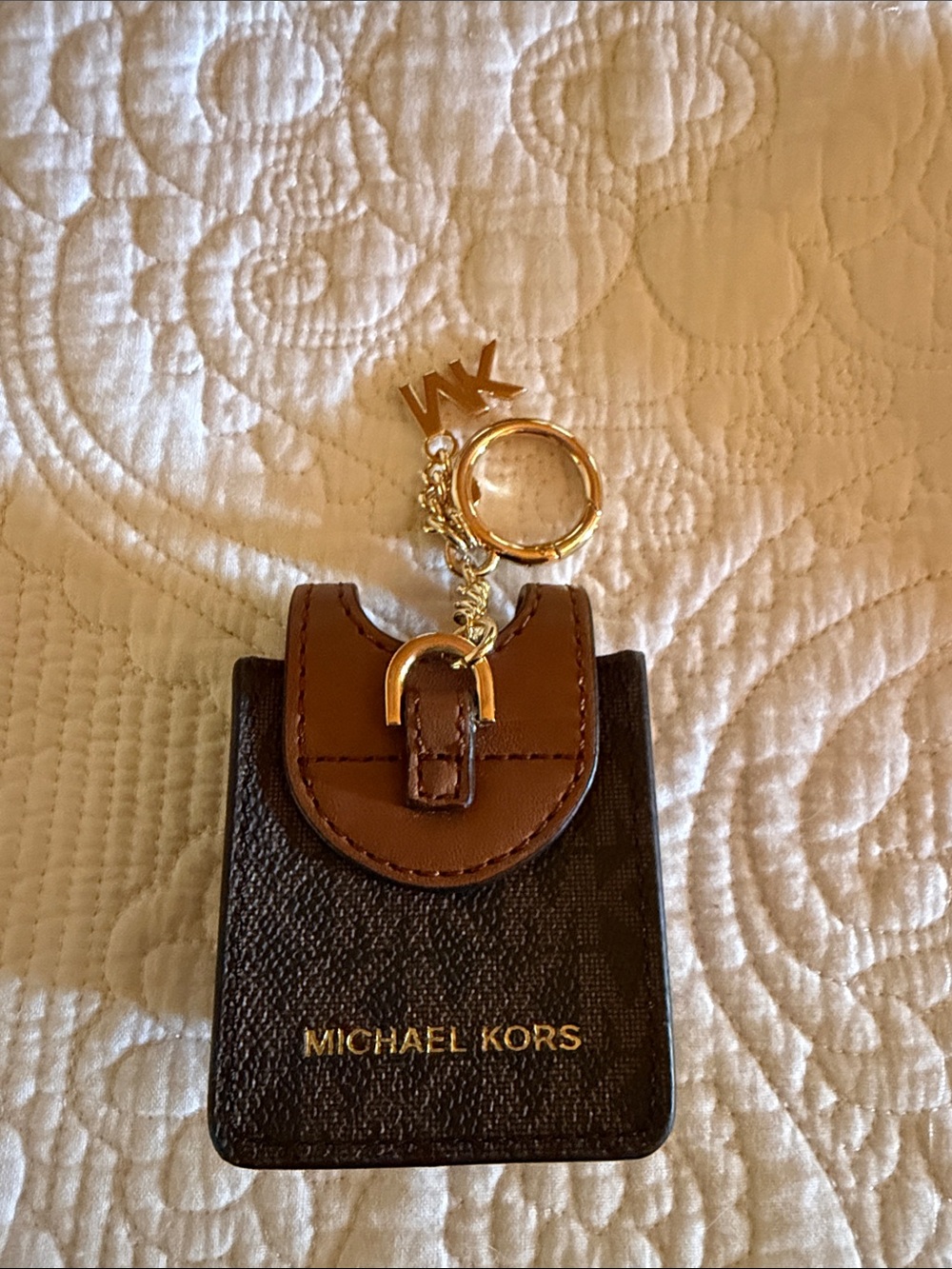 Michael Kors Brown and Gold Logo bag - Picture 10 of 13
